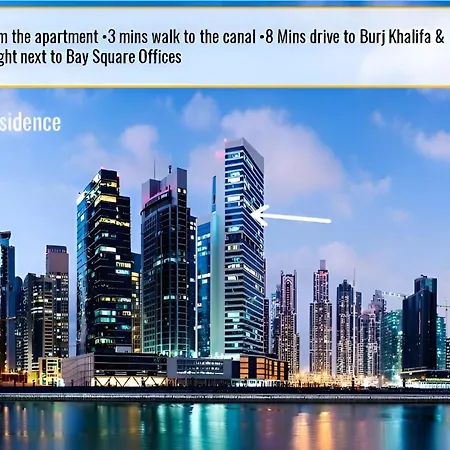 Prime Location Business Baystylish,Cozy 1-Bd Apt Dubai Exterior photo