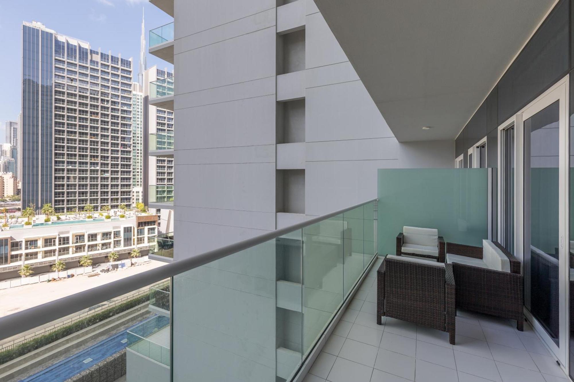 Apartment Prime Location Business Baystylish,cozy 1-bd Dubai