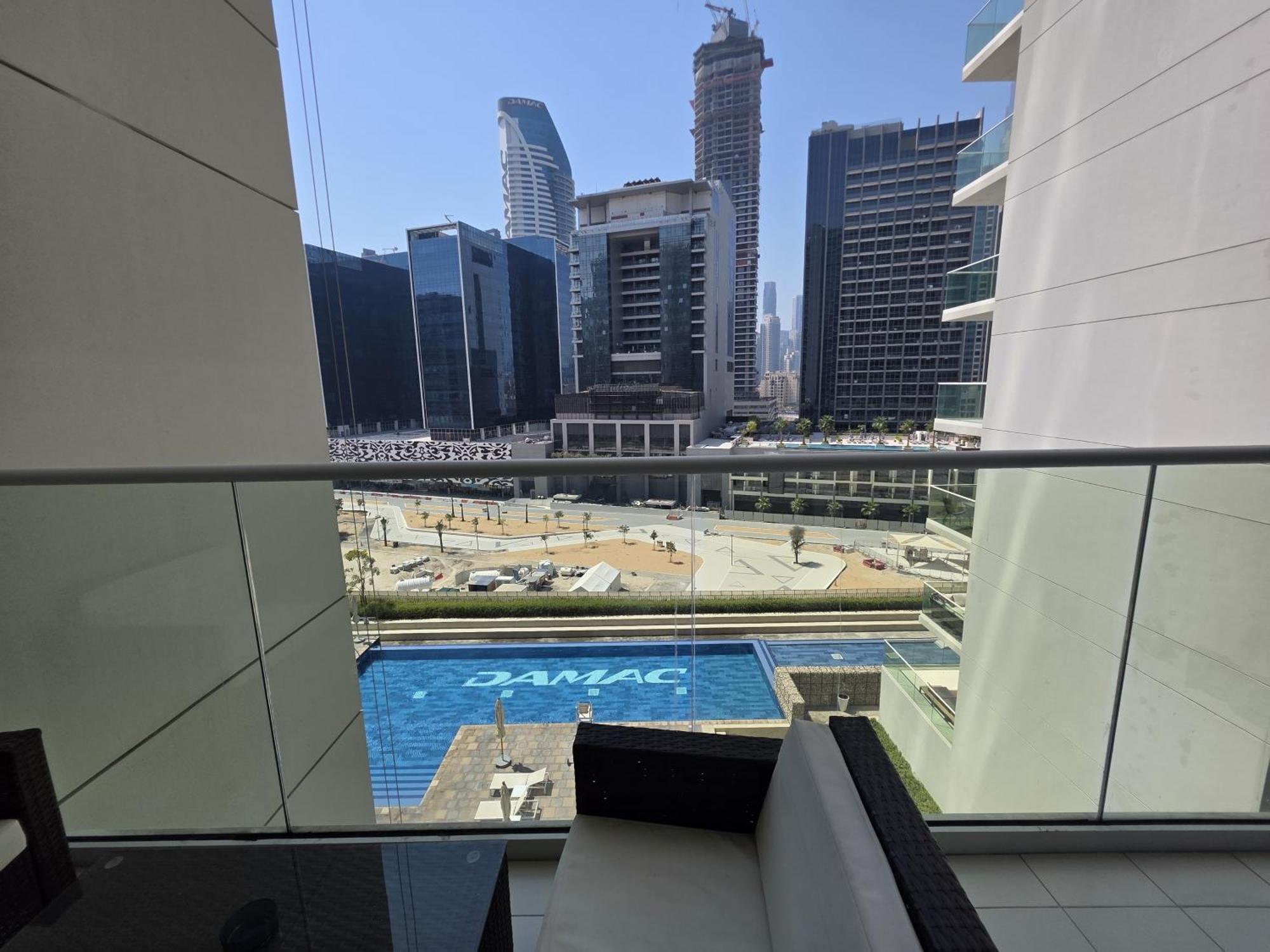 Apartment Prime Location Business Baystylish,cozy 1-bd Dubai